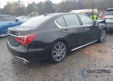 2019 Acura Rlx Sport Hybrid Advance Package z USA, uszkodzony, nr VIN JH4KC2F95KC000013